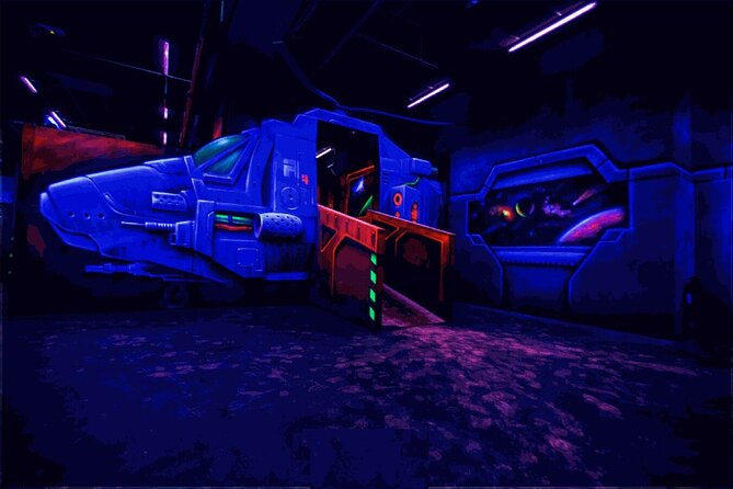 Amasing 2 Laser Tag Games in Brussels (40mn) - Entering the Dark Maze: Two Rounds, Team Play, and the Scale