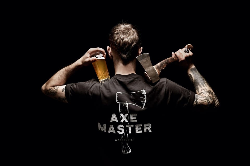 Axe Throwing Experience - How the session flows: safety briefing, coaching, then games