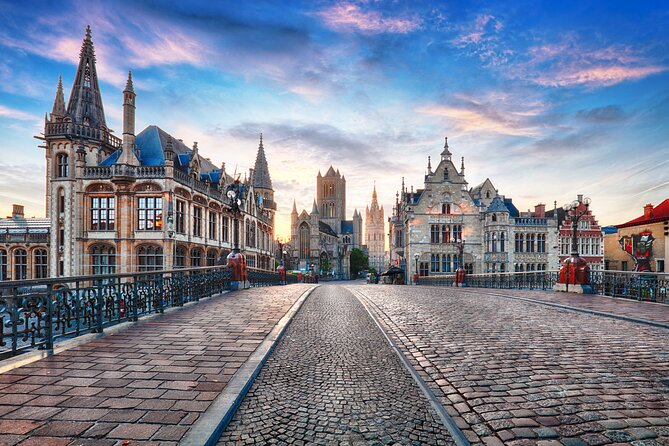 Bruges and Ghent - Belgium's Fairytale Cities - from Brussels - Ghent Walking Route: Castle of the Counts, St. Nicholas, and legends on the move