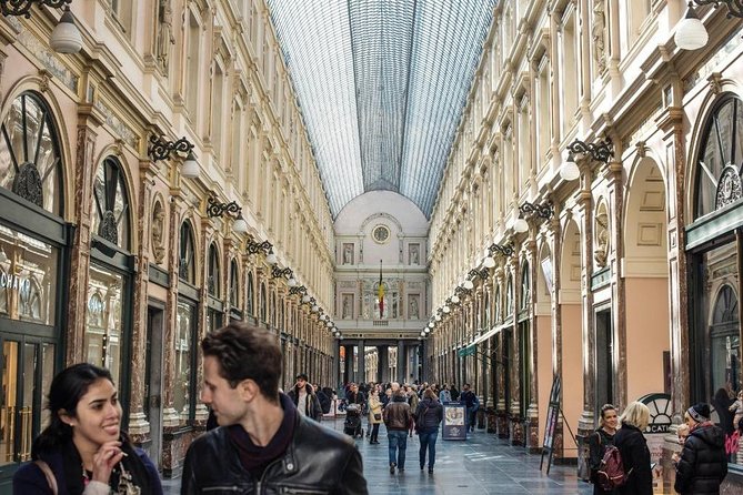 Brussels: Historical Walking Tour with Chocolate & Waffle Tasting - Warandepark and Geluck’s Le Chat: humor in a quiet pocket