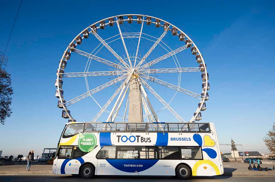 Brussels: Hop-On Hop-Off Bus Tour& Belgian Beer World Museum - Using the app and audio guide without friction