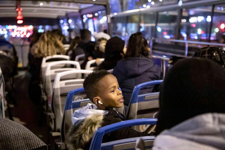 Brussels: Open Top Christmas Lights Tootbus Tour - Extra Perk at Place De Brouckère: The Cécémel Chalet Offer