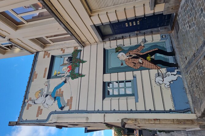 Brussels through its comics murals - Comic murals as your route map