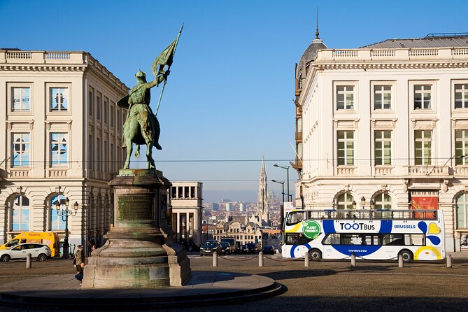 Brussels Tootbus Discovery Hop On Hop Off Bus and walking tours - North and east: Rogier, De Brouckère, and the Atomium day plan