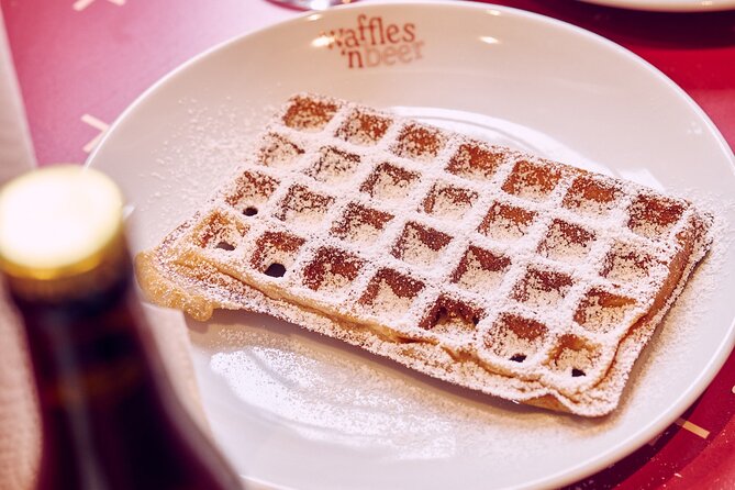 The Waffles 'n Beer Workshop in Brussels Centre - Baking Brussels Waffles and Picking Toppings