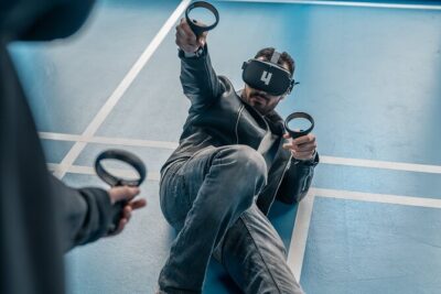 Virtual reality adventure in Brussels in Virtual Zone - Inside Virtual Zone: A Real Play Space, Not a Tiny Room